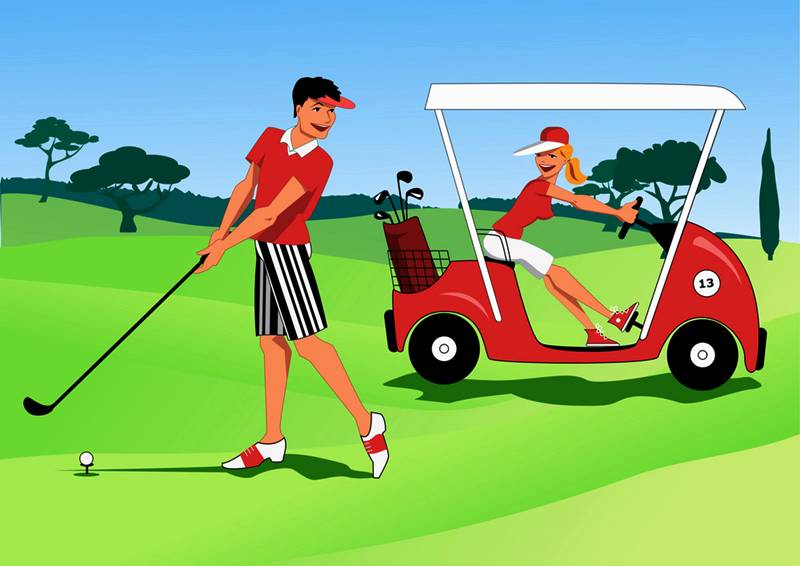 Golf also requires you to develop good coordination and other psychological abilities, besides using your entire body.